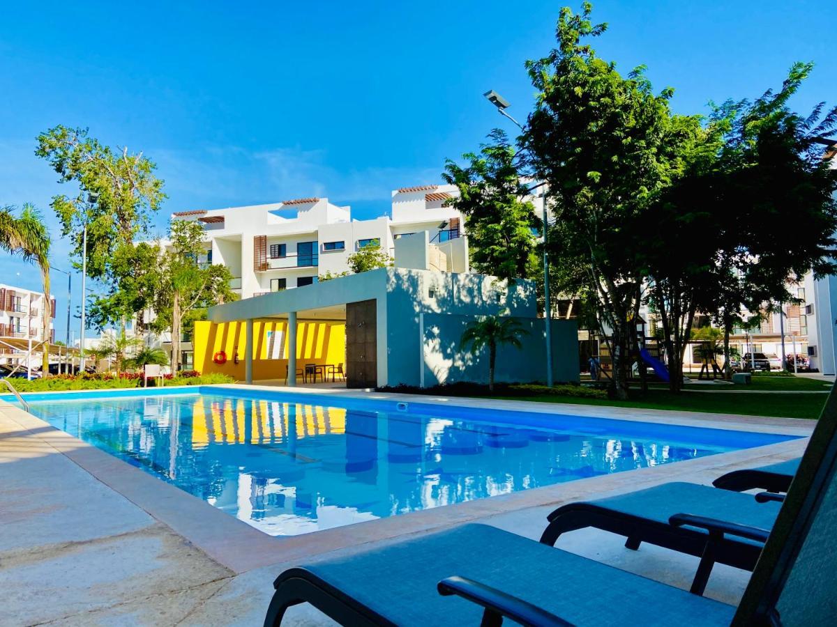 Coquillage A Appartement Cancún Buitenkant foto