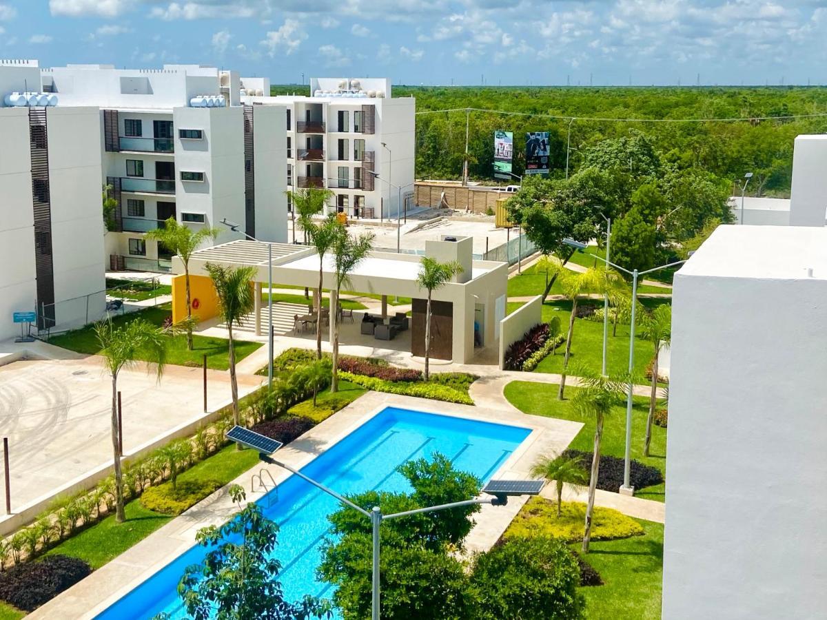 Coquillage A Appartement Cancún Buitenkant foto